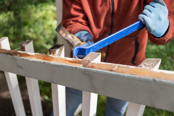 Deck Railing Replacement in Fairfax