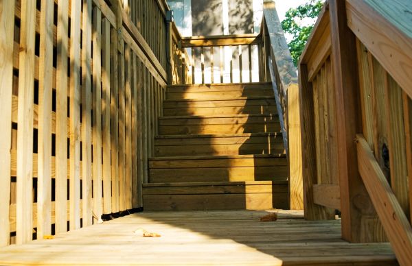 Deck Steps Replacement in Fairfax